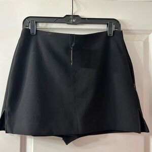 Express Black Women's Skort Shorts with Side Slits